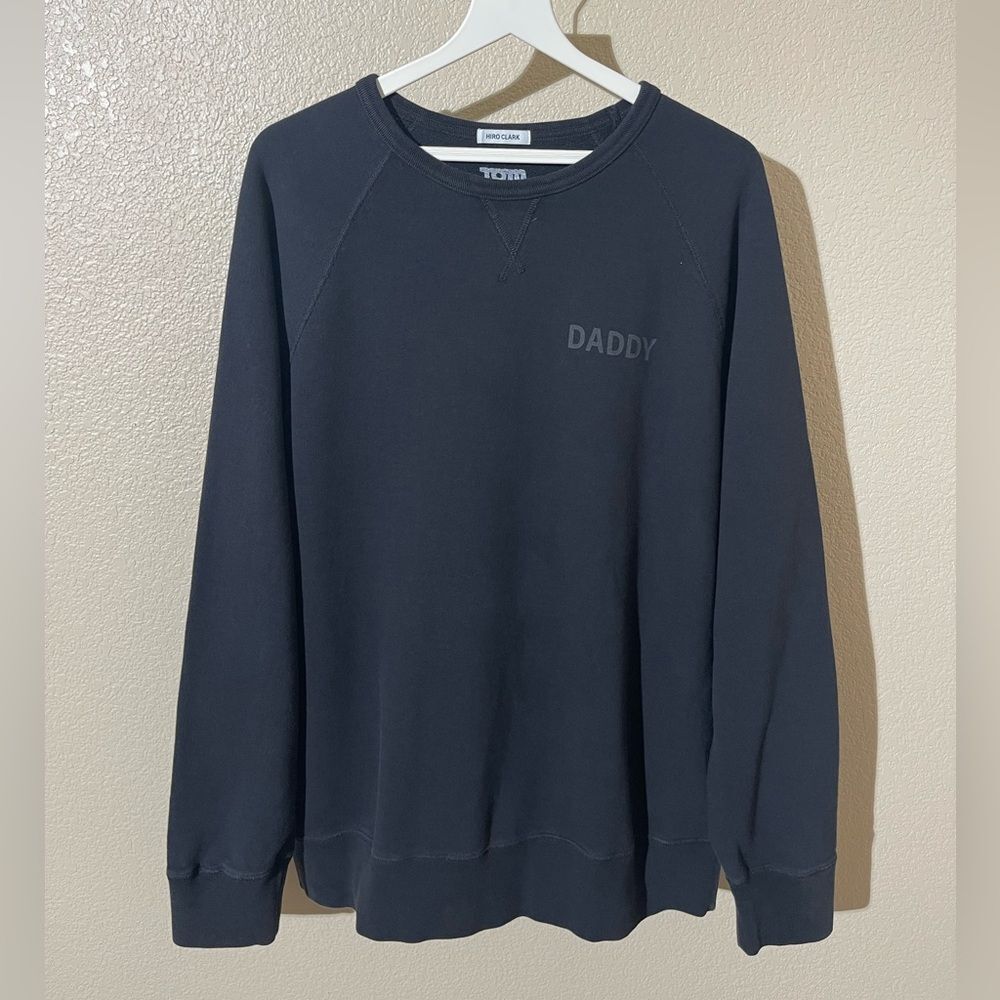 Hiro Clark x Tom of Finland Men's Charcoal Crewneck Sweater